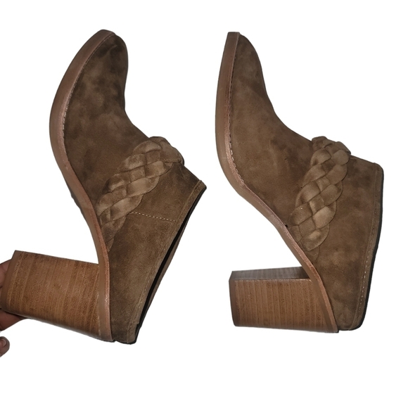 Dolce Vita Serla Mule Dark Brown SuedeMule Slip-On Heel Womens Size 8.5 - Picture 3 of 7